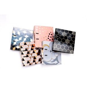 Carpeta con motivos HERMA Cubos A4