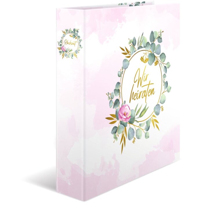 Carpeta de boda HERMA A4 "Nos casamos