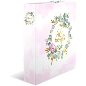 Carpeta de boda HERMA A4 "Nos casamos