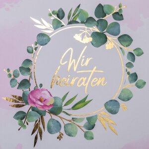 Carpeta de boda HERMA A4 "Nos casamos