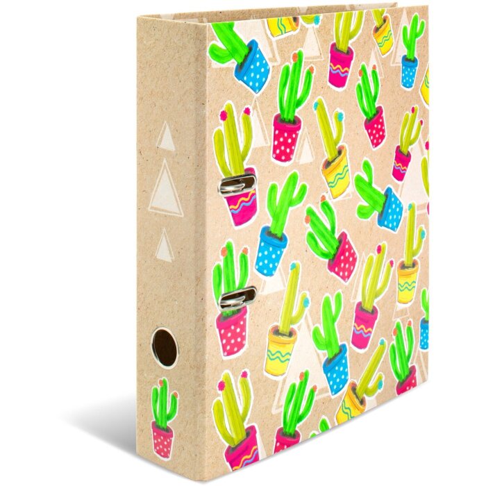 Carpeta con motivos HERMA A4 Tropical - familia de los cactus
