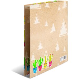 Carpeta con motivos HERMA A4 Tropical - familia de los cactus