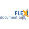 Caja de grapas HERMA Flexi translúcida, blanca 260x345x70 mm