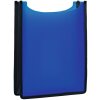 Caja de archivo HERMA Flexi translúcida, azul oscuro 260x345x70 mm