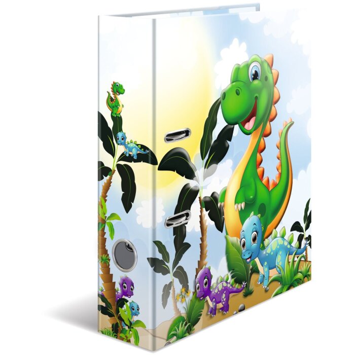 Carpeta motivo HERMA A4 jardín de infancia - dinos