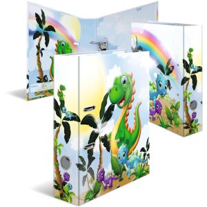 Carpeta motivo HERMA A4 jardín de infancia - dinos