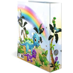 Carpeta motivo HERMA A4 jardín de infancia - dinos