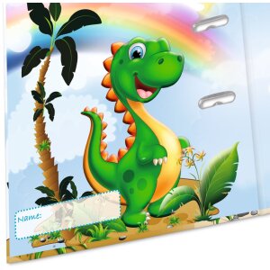 Carpeta motivo HERMA A4 jardín de infancia - dinos