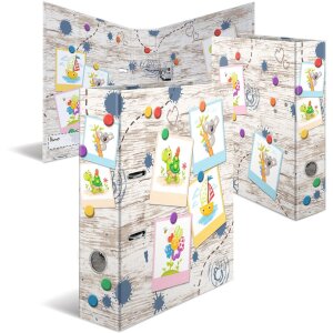 Carpeta con motivos HERMA A4 Kindergarten - Amigos del arenero