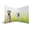 Carpeta motivo HERMA A4 Animales exóticos - tropa suricata