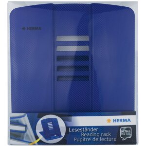 Atril de lectura HERMA azul 198x190x157 mm