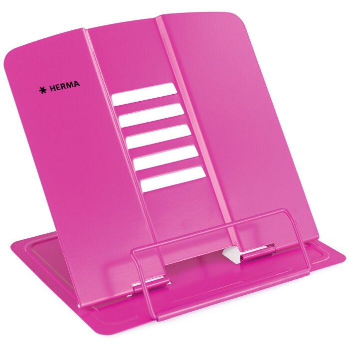 Atril de lectura HERMA rosa 198x190x157 mm