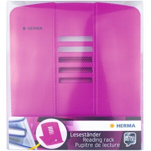 Atril de lectura HERMA rosa 198x190x157 mm