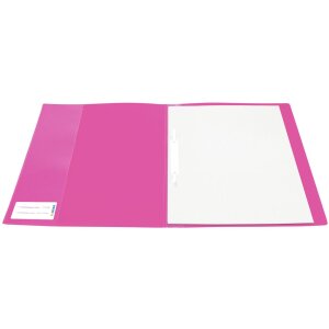 Carpeta de hojas sueltas HERMA PP rosa DIN A4 240x310 mm