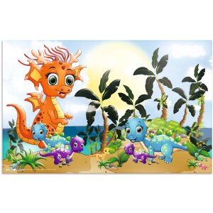 Almohadilla de escritorio HERMA 550 x 350 mm, Dinos