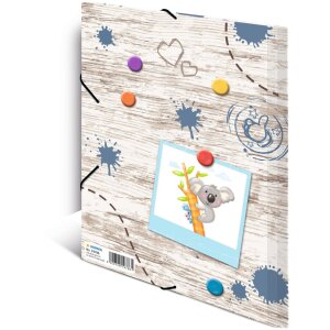 Carpeta HERMA A4 cartón caja de arena amigos