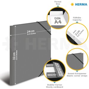 Carpeta HERMA A4 cartón caja de arena amigos
