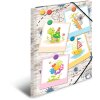 Carpeta HERMA A4 cartón caja de arena amigos
