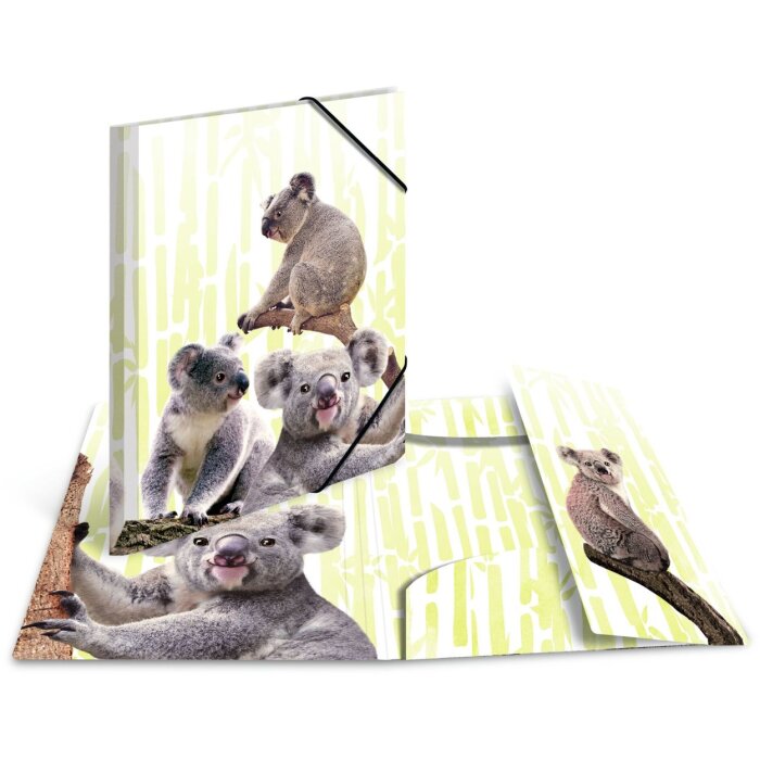 Carpeta PP A4 HERMA - Familia Koala