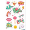 HERMA Trendy Patches - pegatinas Transpuffy de colores