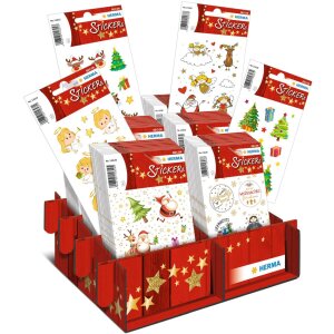 Pegatina HERMA Feliz Navidad