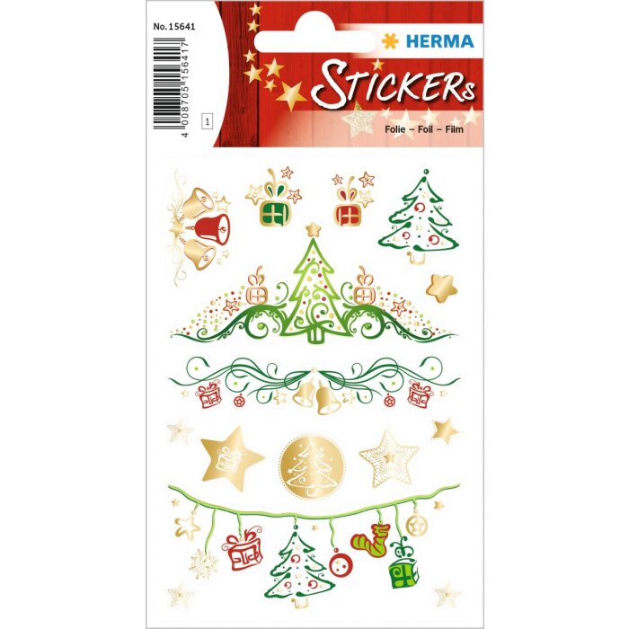 HERMA Pegatina Creativa Sueños de Navidad