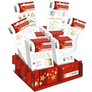 HERMA Pegatinas Creativas Magia de Navidad