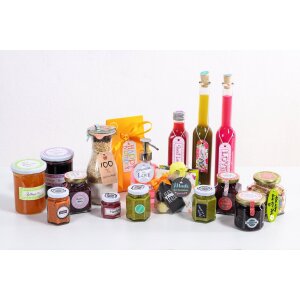 Pegatina HERMA HOGAR "Sorpresa", glittered