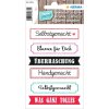 Pegatina HERMA HOGAR "Sorpresa", glittered