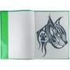 HERMA Funda transparente PLUS A4 verde