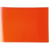Protector de carpeta HERMA Transparente PLUS A5 apaisado rojo