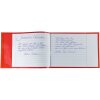Protector de carpeta HERMA Transparente PLUS A5 apaisado rojo