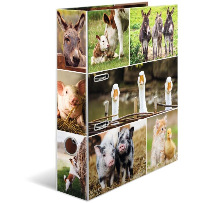 Carpeta con motivos HERMA A4 Animales - animales de granja