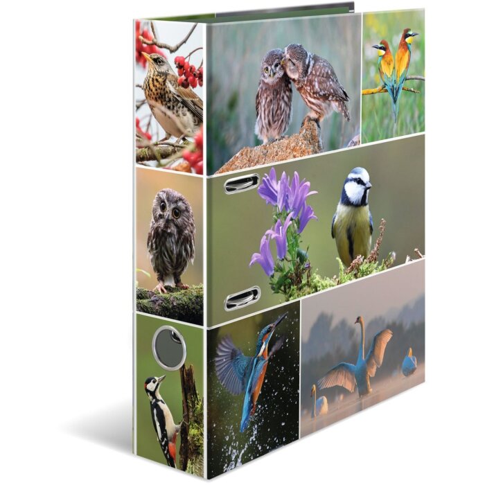 Carpeta Motivo HERMA A4 Animales - Hogar Pájaros