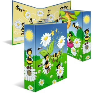 Carpeta motivo HERMA A4 - prado de abejas