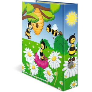 Carpeta motivo HERMA A4 - prado de abejas