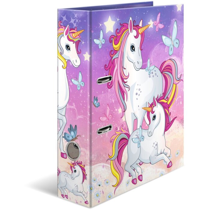 Carpeta con motivos HERMA A4 - unicornio