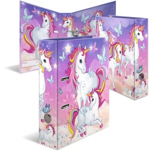 Carpeta con motivos HERMA A4 - unicornio