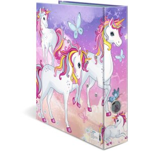 Carpeta con motivos HERMA A4 - unicornio