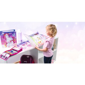 Carpeta con motivos HERMA A4 - unicornio