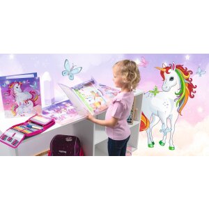 Carpeta con motivos HERMA A4 - unicornio