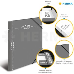 Carpeta HERMA cartón A3 - pintura