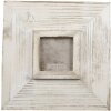 Marco de fotos de madera Clayre & Eef 2F0846 blanco 9x9 cm