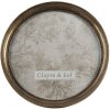 Clayre & Eef Marco de fotos 2F0851 marrón Ø 27x3 cm - Ø 22 cm