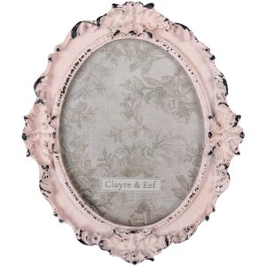 Clayre & Eef Marco de fotos 2F0891 rosa 17x2x20 cm -...