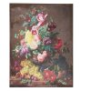 Clayre & Eef Mural con Flores y Frutas 60x3x80 cm multicolor