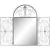 Clayre & Eef 52S261 Espejo de pared 61x3x103 cm Gris