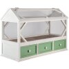 Clayre & Eef 5H0471 Decoración Invernadero 76x33x51 cm Blanco