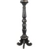 Clayre & Eef 5H0519 Candelero Ø 16x65 cm Negro