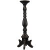 Clayre & Eef 5H0520 Candelero Ø 21x60 cm Negro